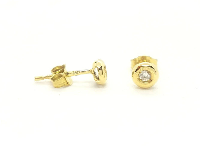 Boucles d'oreilles Boucles d'oreilles Or jaune Diamant 58 Facettes 579242RV