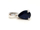 Pendentif Pendentif Or blanc Saphir 58 Facettes 06564CD