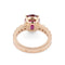 Bague Bague or jaune rubis et diamants 58 Facettes 1