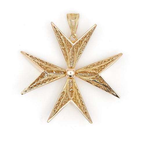 Pendentif Pendentif Filigrane Or jaune 58 Facettes 1913085CN