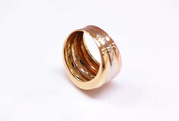 Bague 60 Bague 3 ors 58 Facettes Bag.jonc.3ors