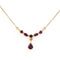 Collier Collier Or jaune Rubis 58 Facettes 1655385CN