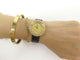 Montre montre POIRAY ma premiere ronde 30 mm en or jaune 18k & acier quartz 58 Facettes 253326
