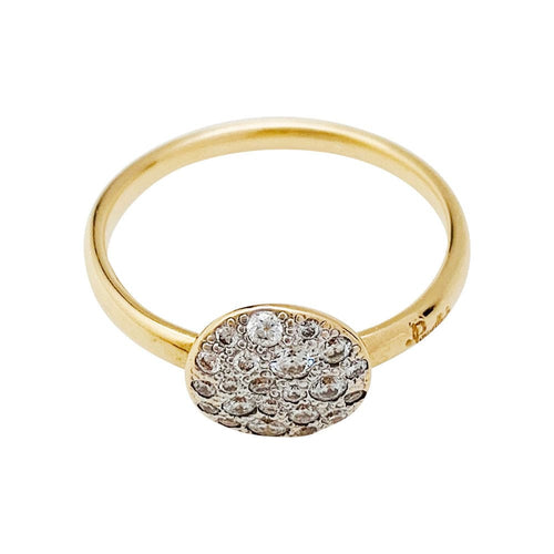 Bague 50 Bague Pomellato, "Sabbia", or rose, diamants. 58 Facettes 30922