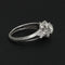 Bague Bague platine, or gris et diamants "Marguerite Sublime" 58 Facettes 1760