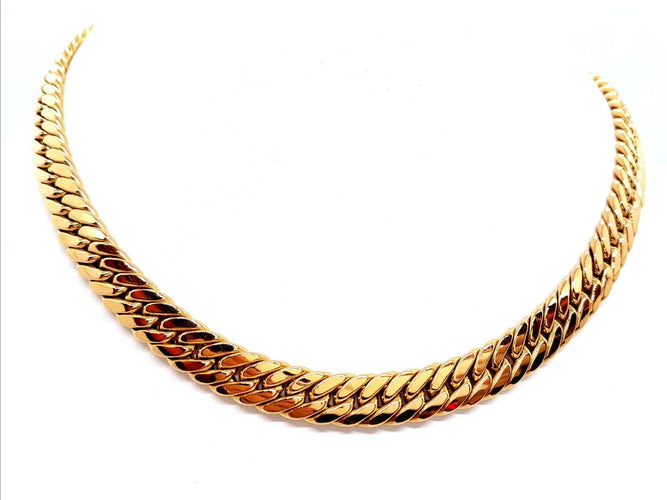 Collier Collier Maille anglaise Or jaune 58 Facettes 06076CD