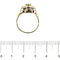 Bague 54 Bague vintage 2 Ors Emeraude Diamants 58 Facettes 33948