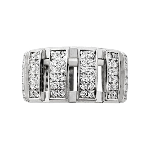 Bague 52 Bague Chaumet, "Class One", or blanc, diamants. 58 Facettes 30988
