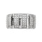 Bague 52 Bague Chaumet, "Class One", or blanc, diamants. 58 Facettes 30988
