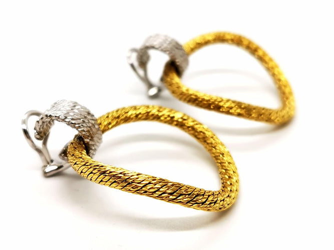 Boucles d'oreilles Boucles d'oreilles Clips Or jaune 58 Facettes 1680817CN