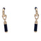 Boucles d'oreilles Créoles Chaumet, "Touch Wood", or jaune, bois. 58 Facettes 32796