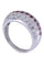Bague 55 BAGUE JONC TOURMALINES DIAMANTS 58 Facettes 075621