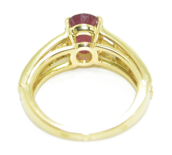 Bague Bague or jaune rubis Birman 58 Facettes 0