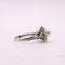 Bague Bague Marguerite diamant perle de culture 58 Facettes