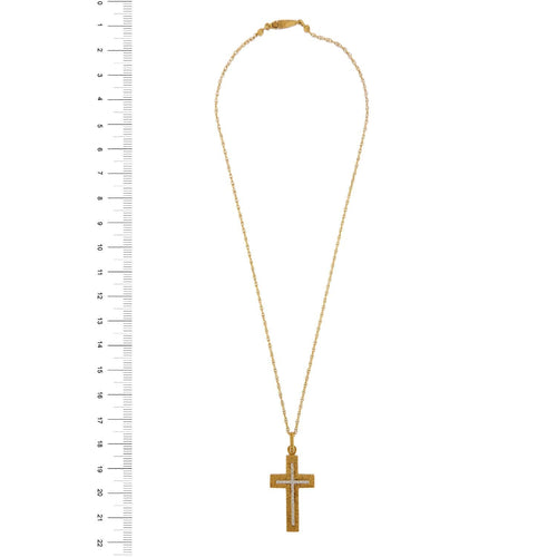 Collier BUCCELLATI - Collier pendentif croix 58 Facettes 25740