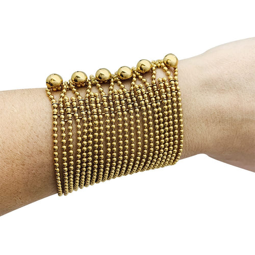 Bracelet Bracelet Cartier "Draperie" en or jaune. 58 Facettes 30816