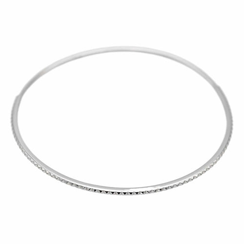 Bracelet Bracelet Jonc Or blanc 58 Facettes 2800600CN