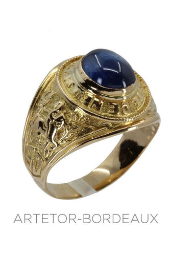 Bague 63 Bague université américaine 58 Facettes 35641