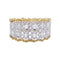 Bague 54 Bague M.Buccellati deux ors et diamants 58 Facettes 32466