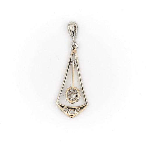 Pendentif Pendentif Art déco Or blanc Diamant 58 Facettes 2024923CN