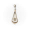 Pendentif Pendentif Art déco Or blanc Diamant 58 Facettes 2024923CN