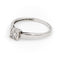 Bague 54 Bague Or blanc Diamant 58 Facettes 1887749CN