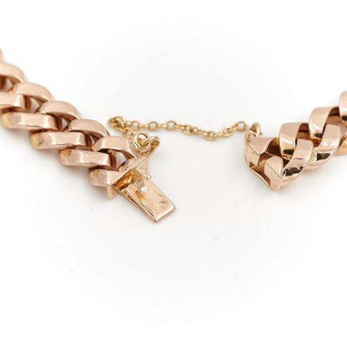 Bracelet Bracelet Maille gourmette Or rose 58 Facettes 1820053CN
