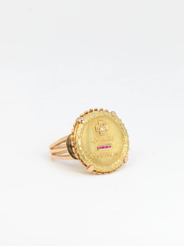 Bague AUGIS - Bague Amour Diamant et rubis 58 Facettes 678
