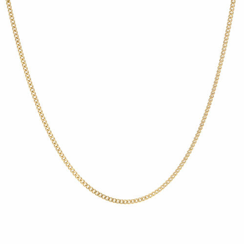Collier Chaine maille gourmette or jaune 58 Facettes 13-137