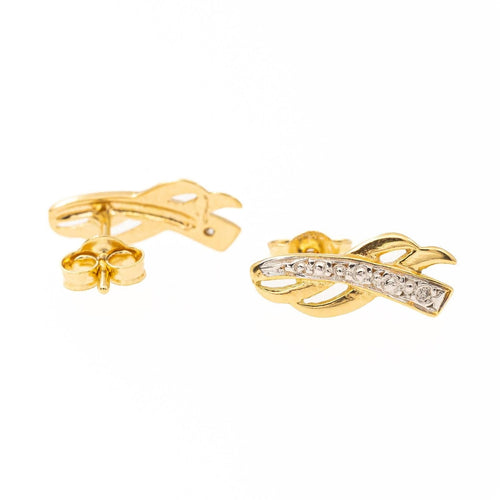 Boucles d'oreilles Boucles d'oreilles Puces Or jaune Diamant 58 Facettes 2322532CN