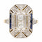 Bague 57 Bague Platine Diamant 58 Facettes 2147708CN