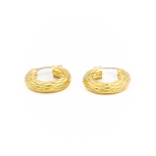Boucles d'oreilles Boucles d'oreilles Créoles Or jaune 58 Facettes 2218563CN