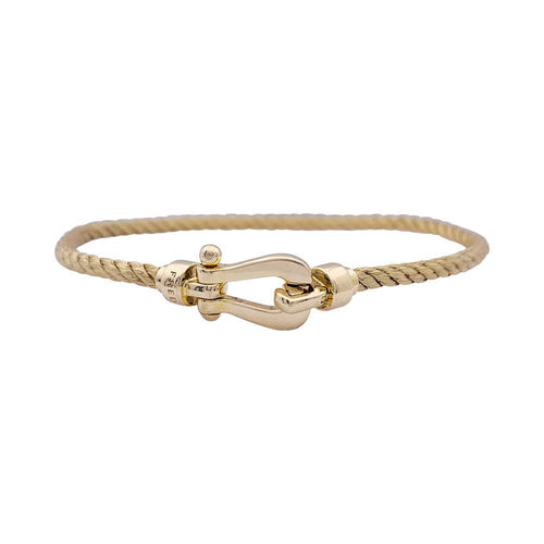 Bracelet Bracelet Fred, "Force 10", or jaune. 58 Facettes 33216