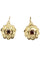Boucles d'oreilles DORMEUSES ANCIENNES GRENAT 58 Facettes 054411