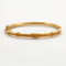 Bracelet Bracelet Jonc Or ciselé 58 Facettes