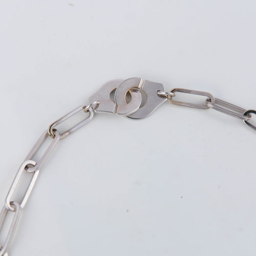 Collier Collier menottes R15,  Dinh Van, en or gris 58 Facettes