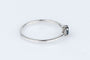 Bague Bague solitaire diamant fancy blue en or blanc 58 Facettes 53072-52-28