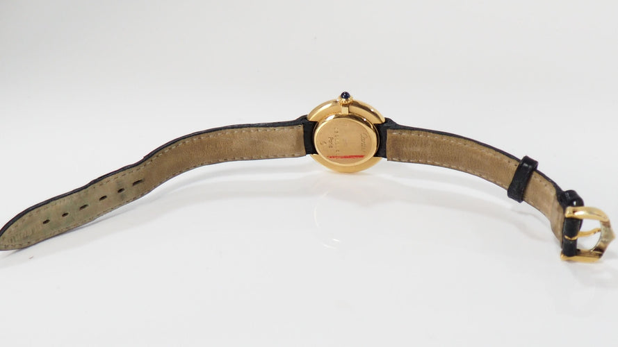 Montre Montre Cartier Vendôme Ellipse en or jaune 58 Facettes 31714