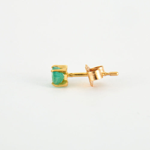 Boucles d'oreilles Boucles d'oreilles en Or jaune & émeraude 58 Facettes
