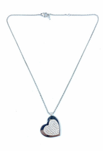 Collier PIAGET. Collier or blanc et diamants 58 Facettes