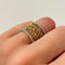 Bague 55 Bague Dentelle bicolore Diamants 58 Facettes