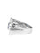 Bague 51.5 Bague or blanc, saphir et diamants 58 Facettes ES958/2