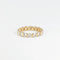 Bague Alliance américaine 16 diamants 58 Facettes 609