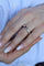 Bague 59 Bague Alliance Or blanc Diamant 58 Facettes 2090707CN