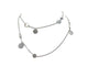 Collier HERMES - Collier Sautoir Ex-Libris 80 en argent et or rose 58 Facettes 250933