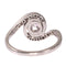 Bague 55 Bague de diamant 58 Facettes 13112-0043