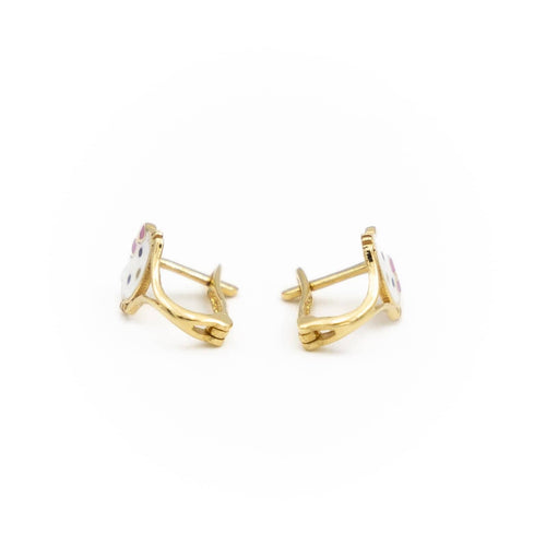 Boucles d'oreilles Boucles d'oreilles Dormeuses Or jaune 58 Facettes 2031607CN