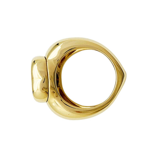 Bague 50 Bague Piaget "Coeur" en or jaune et diamants. 58 Facettes 30704