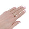 Bague 61 Alliance tour complet or jaune, diamants. 58 Facettes 32207