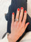 Bague Bague Tank Platine Diamant Rubis 58 Facettes 1